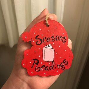Seasons readings ornament